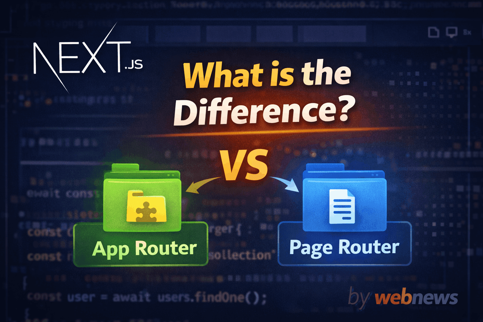 What the Difference Next.Js Page Router Vs App Router